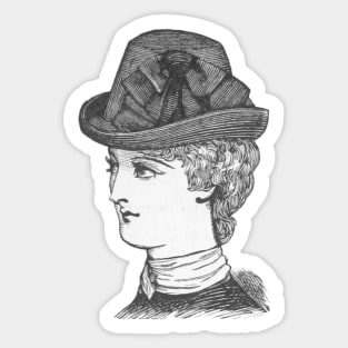 Vintage Portrait Sticker